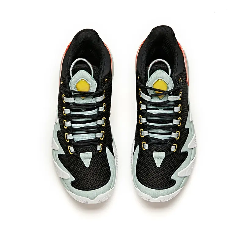 China Professional Anti-Odor Comfortable Men's Ktitting Basketball Shoes