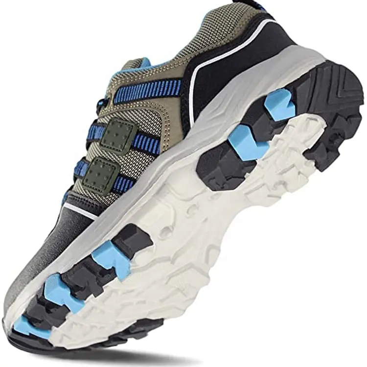 China OEM Children Sneakers Boys Girls Running Shoe Student Leather Kids Camouflage Hiking Shoes Boys